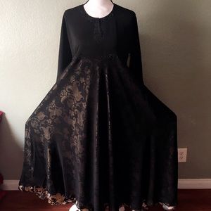 Dubai Fancy Umbrella Abaya 52”